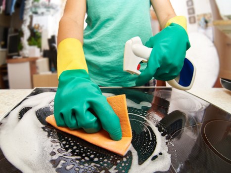 Detailed one off cleaning results in a bright living room